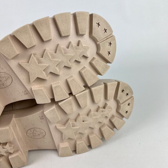 Ash Womens Lenny Studded Leather Chelsea Boots Whisper Cream size EU 38 US 7.5 8 - Picture 14 of 16